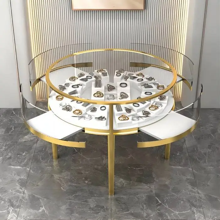 What Materials are Used for Jewelry Display Tables?