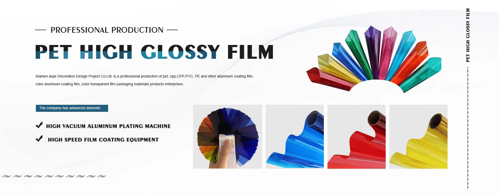 Film couleur PET Chine