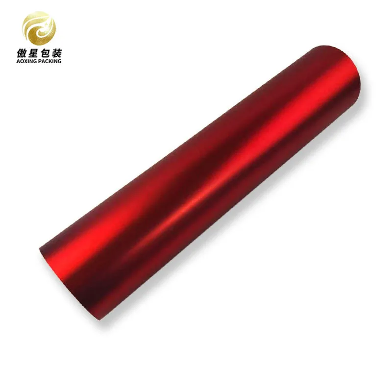 PET Bright Red Matte Film