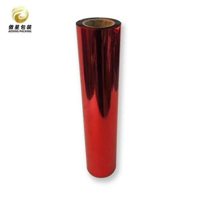 Red OPP Metallized Film