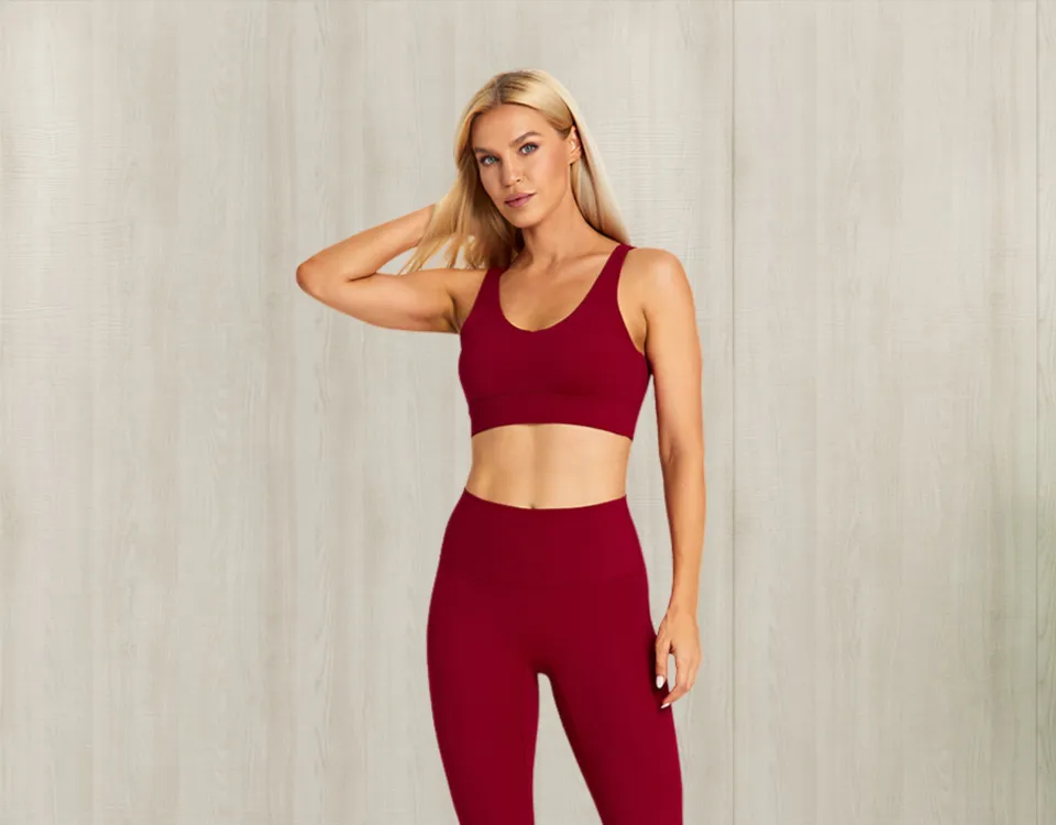 À propos du soutien-gorge de sport rembourré coloré