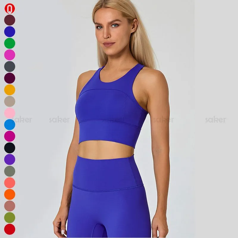 Biustonosz sportowy z pustymi plecami typu racer back