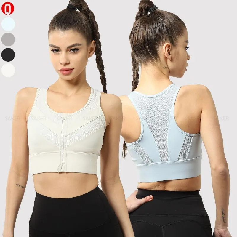 Push Up Mesh Sports Bra