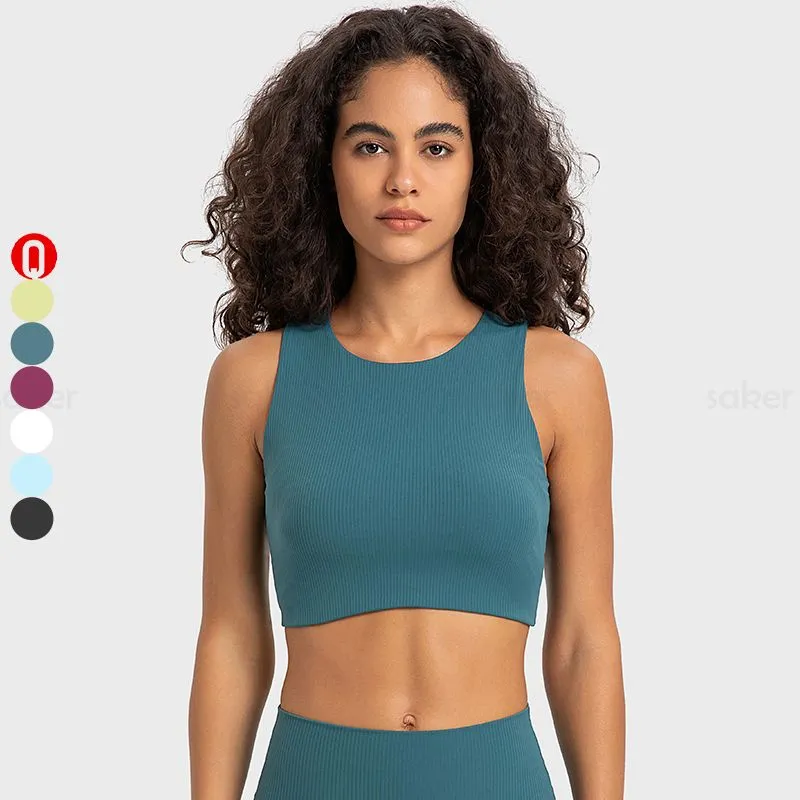 Ribbed Printed Sports Bra