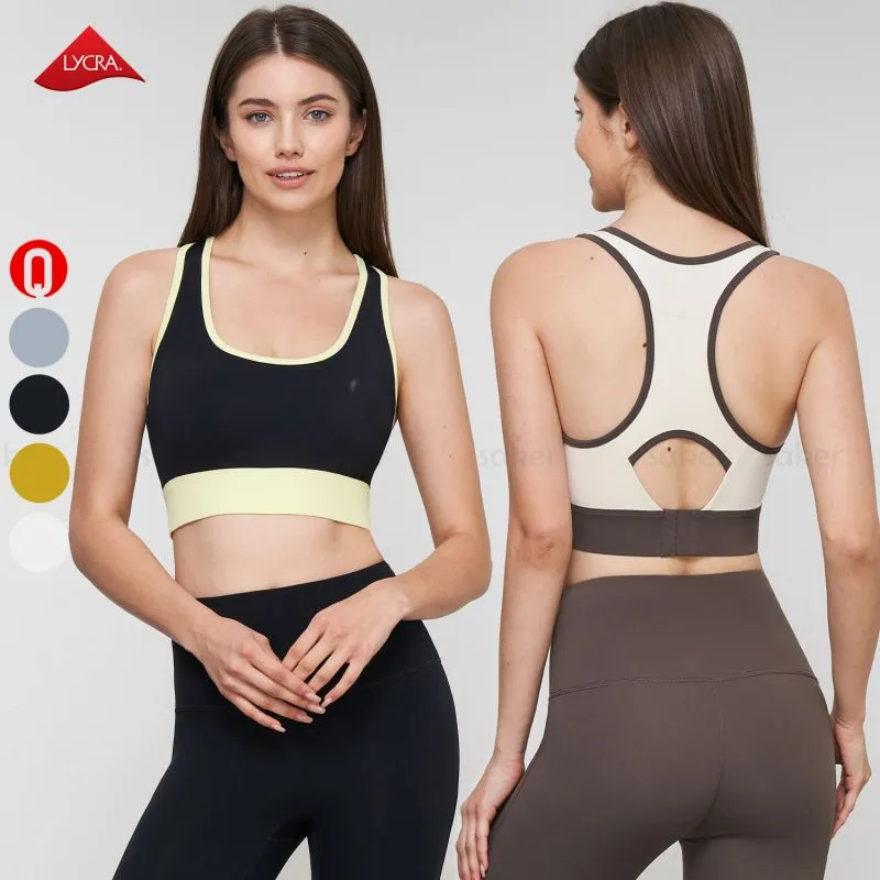 Soutien-gorge de sport de course avec poche