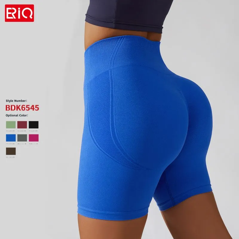 Shorts de ioga sem costura para mulheres