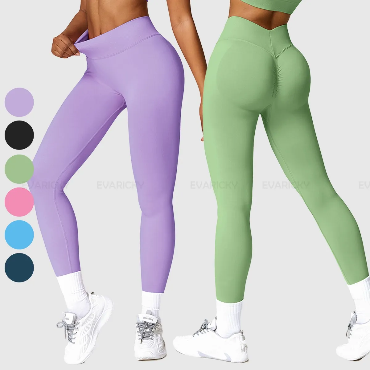 Tập luyện thể thao Quần legging liền mạch