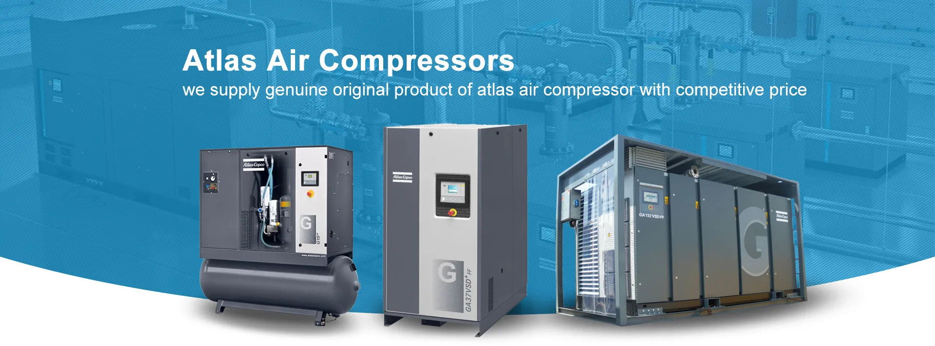 Atlas Copco-luchtcompressorenfabriek