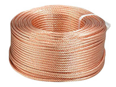 Beneficio posterior del alambre trenzado de cobre