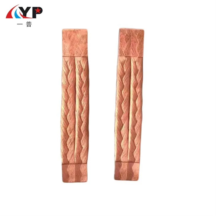 Bare Copper ကျစ်ထားသော Wire Flexible Connection