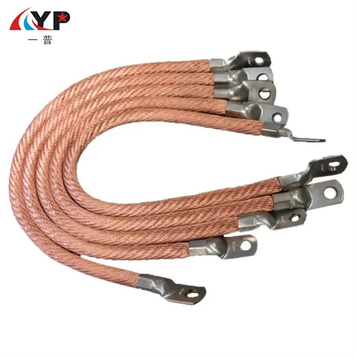 Copper Stranded Wire Flexible Connection With Terminals