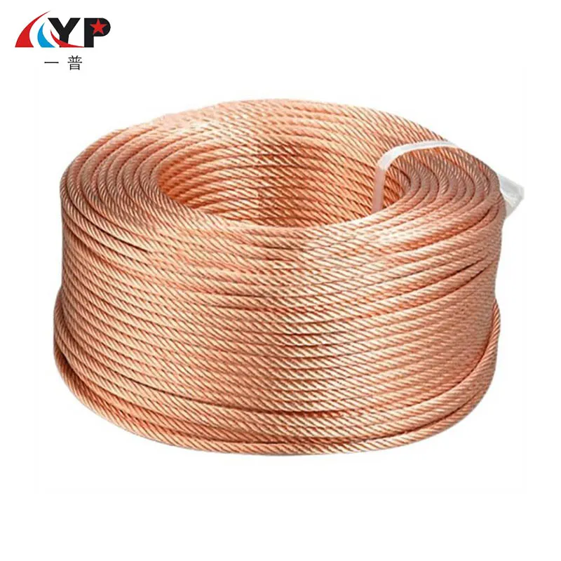 လျှပ်စစ် Brush အတွက် Flexible Copper Stranded Wires