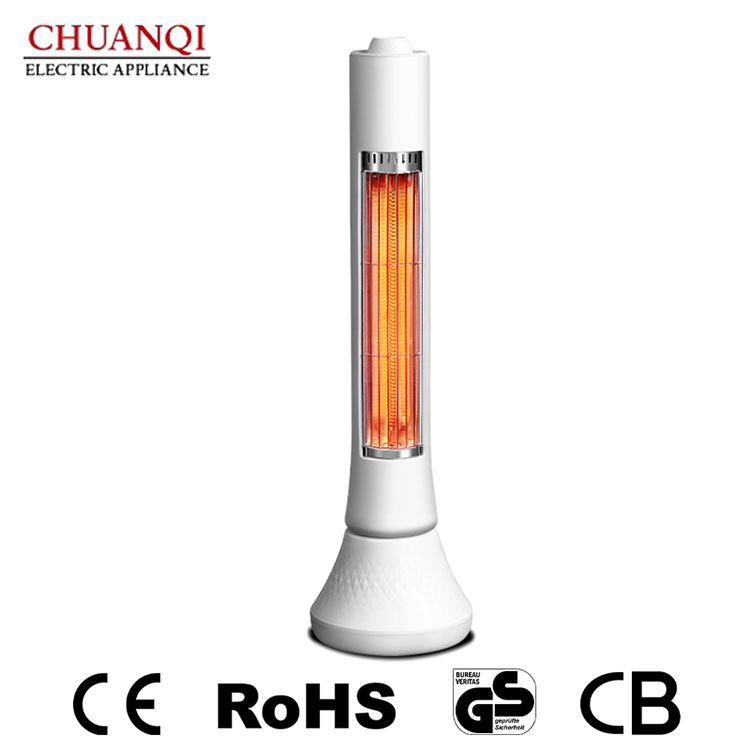 Calentador de carbono de 1 tubo de 400 W con función oscilante