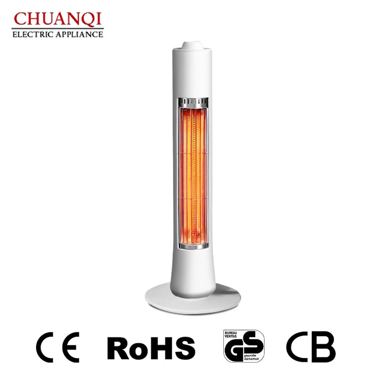 Calentador de carbono de 400 W y 1 tubo