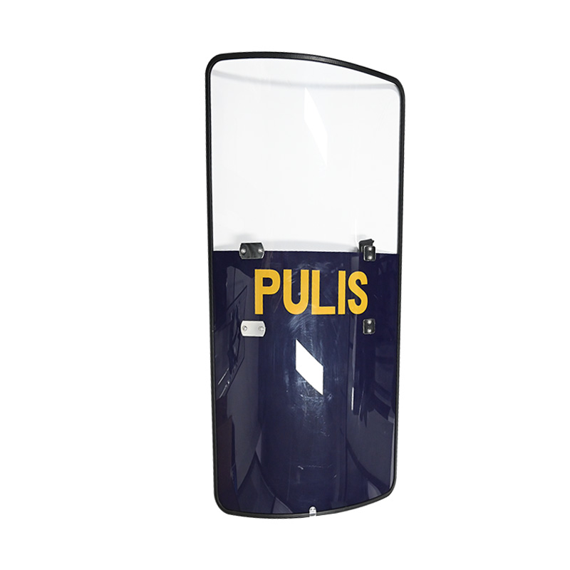 Police Protection Single Curved Anti Riot Shield