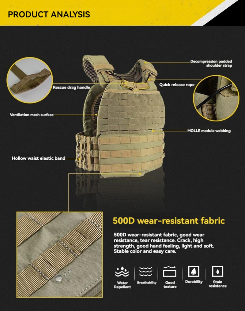 Bulletproof Vest for Military