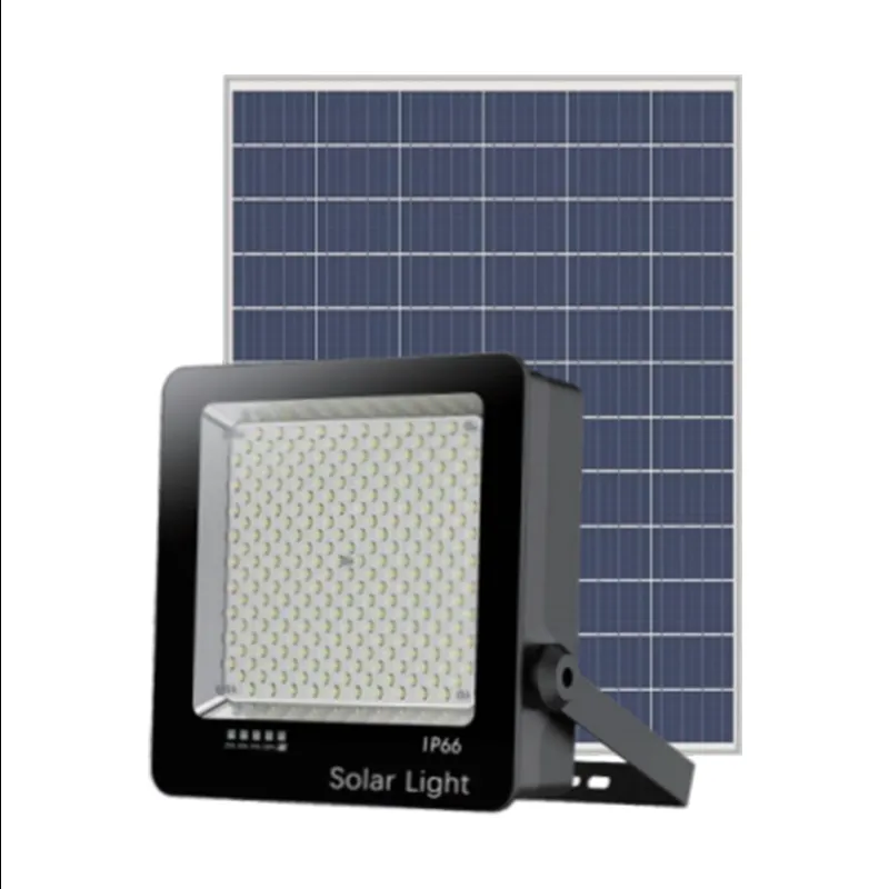 Lysstyring Led Solar Flood Light til udendørs