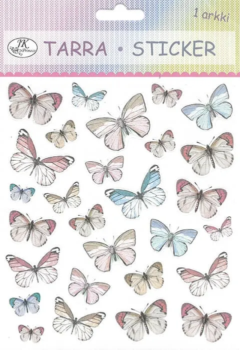 Butterfly Paper Glitter Sticker