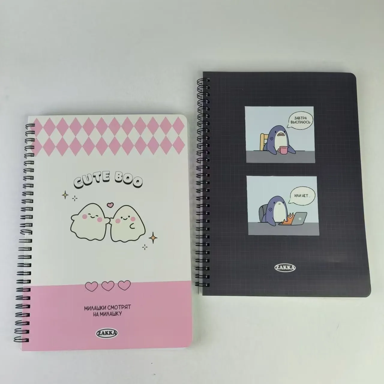 Cartoon Spiral Notebook