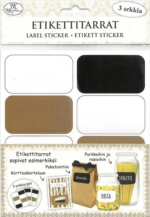 Label Sticky Paper Sticker