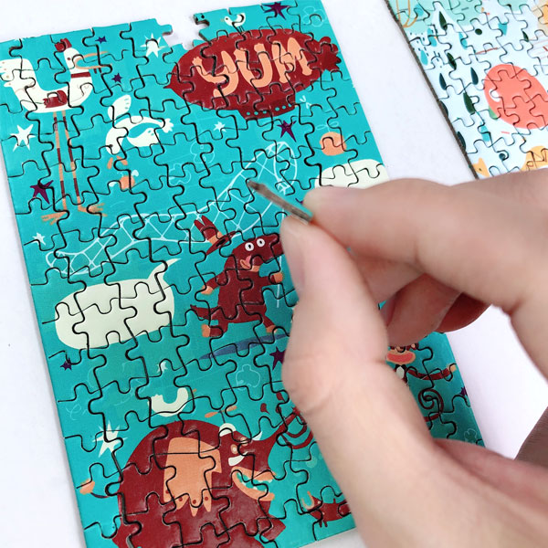 Micro Game Paper Puslespil