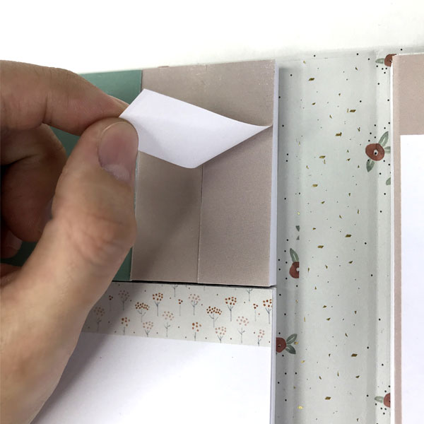 Set di note adesive per blocco note stampate