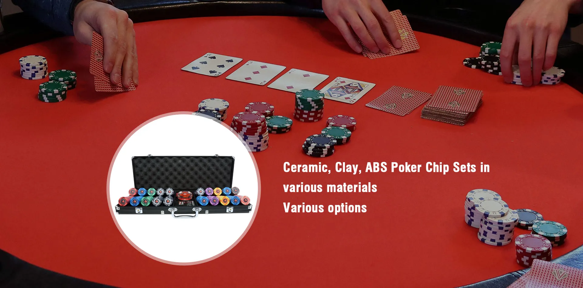 Fabricant de jeux de jetons de poker