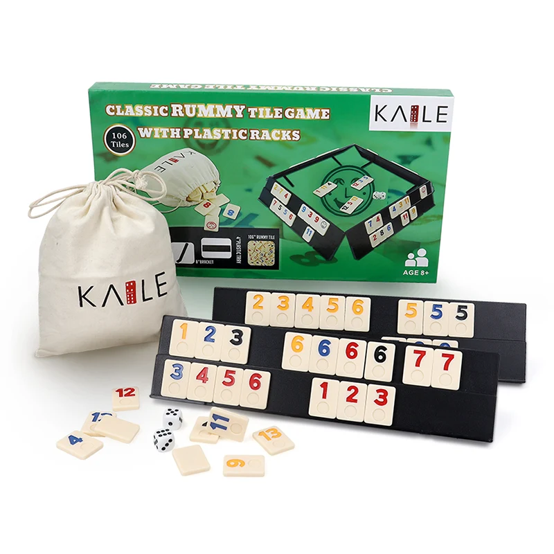 Eco-friendly Carton Packaging Rummy Game Set