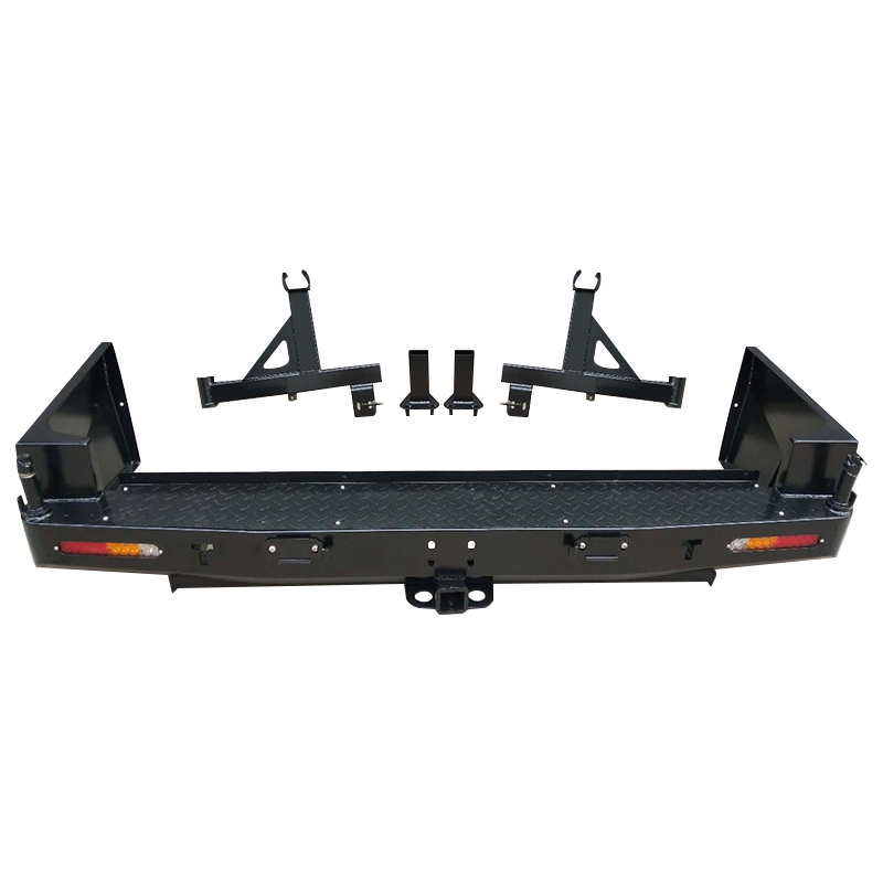 Rear Bumper with Two Spare Wheel Holders