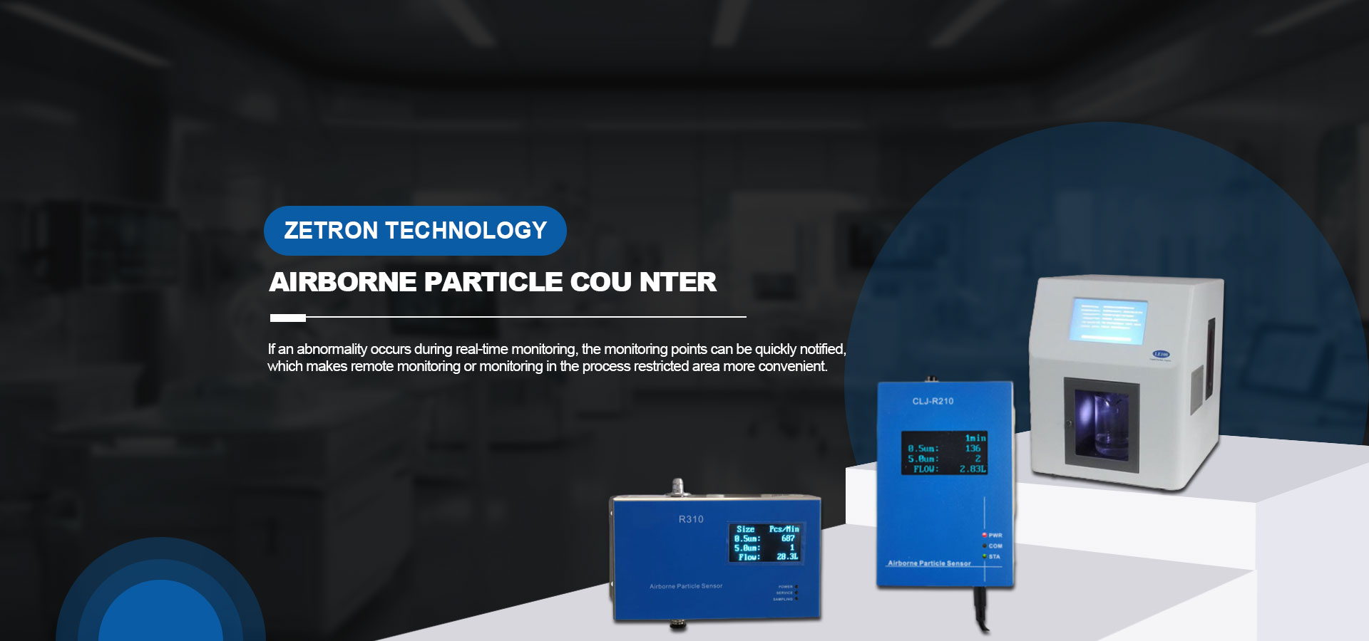 China Particle Counters Factory