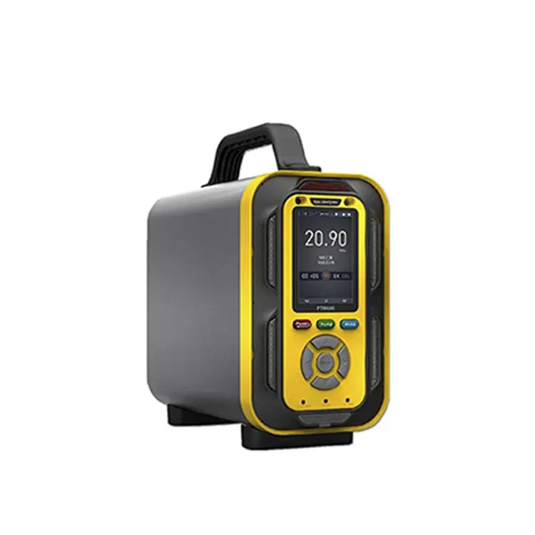 What is the protection level of the gas analyzer? Can it adapt to harsh environments?