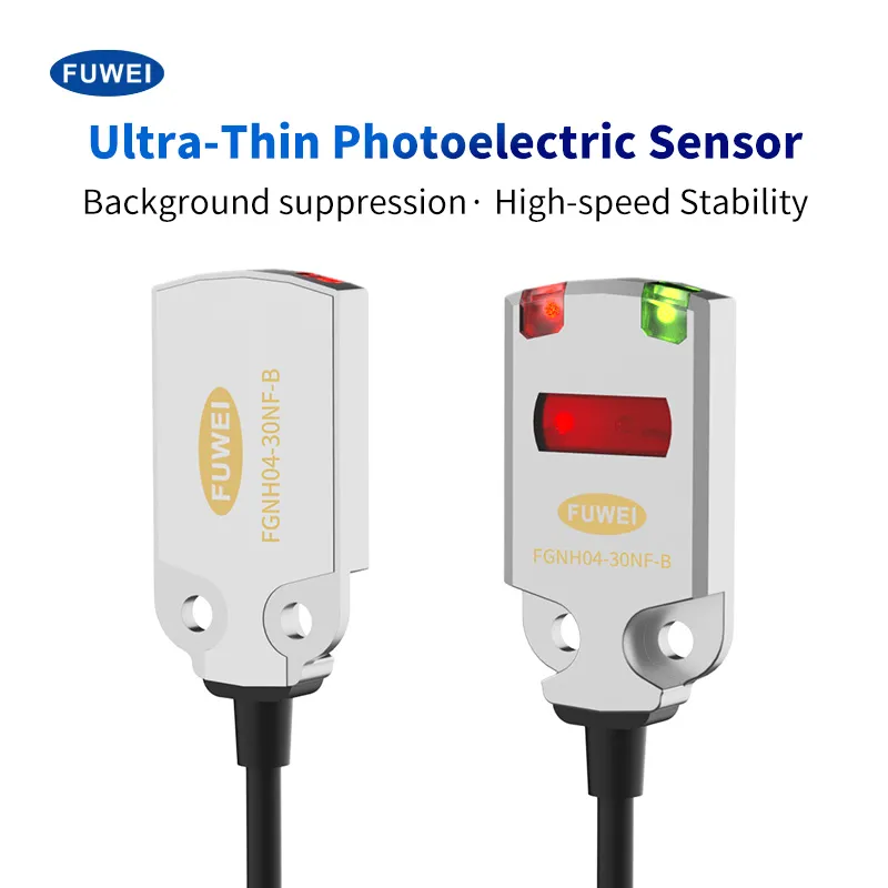 Ultra-thin background suppression photoelectric sensor FGNH04-30NF-B series: compact and efficient, worry-free detection