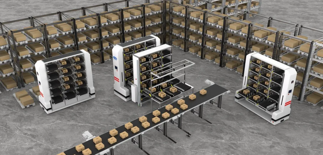 Intelligent Guide for Small NC Packages: Precise and Efficient Multi layer Sorting AGV Solution