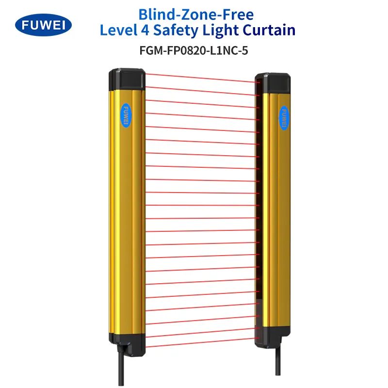 Blind-Zone-FreeLevel 4 Safety Light Curtain FGM-FP0820-L1NC-5