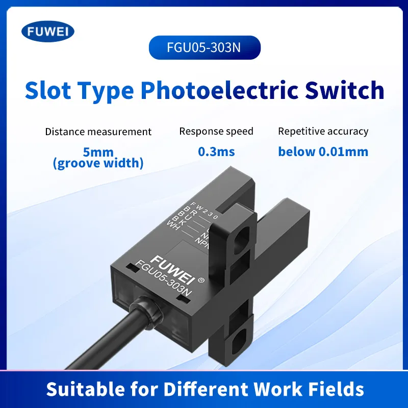 FGU05-303 U-slot โฟโตอิเล็กทริคเซนเซอร์