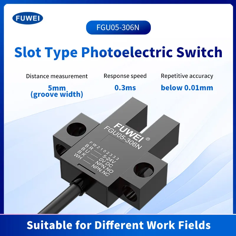 FGU05-306 U-slits fotoelektrisk brytarsensor