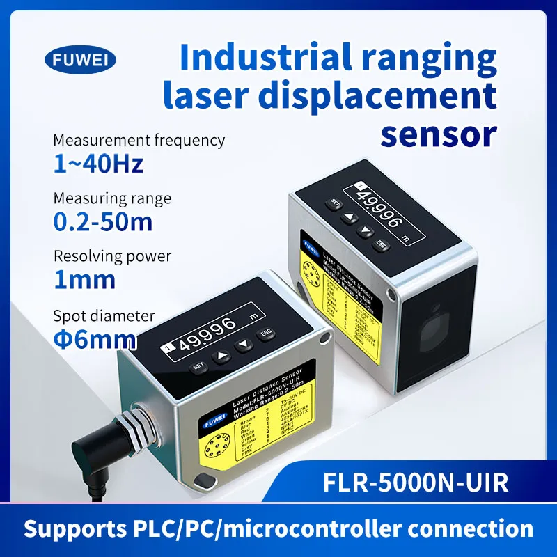 Industriell laserförskjutningssensor