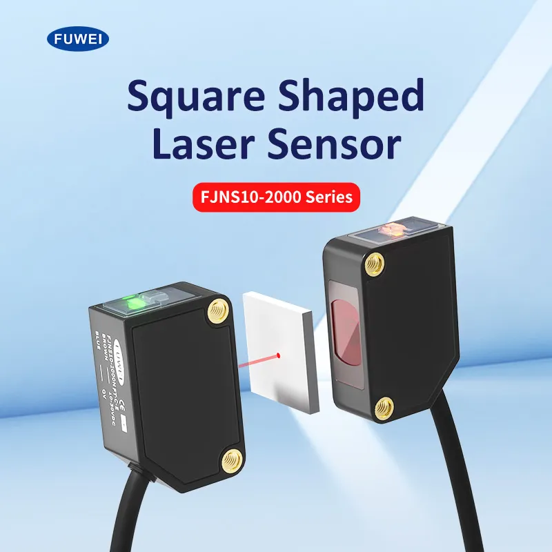 Square ShapedLaser Sensor FJNS10-2000 Series