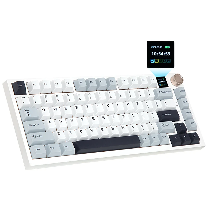 82 Keys Creamy Gasket-Mounted Wireless keyboard