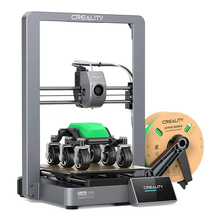 Creality Ender 3 V3 Super 3D принтер 600mms Интелигентна самопроверка