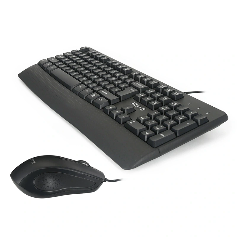 Low-Profile Switch Wired Gaming Keyboard na may Arm Rest