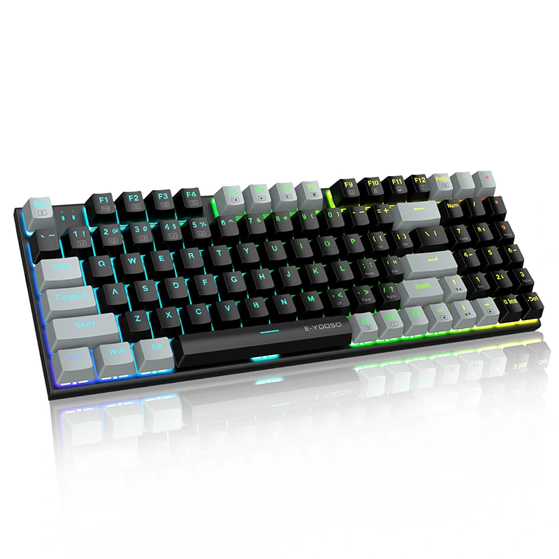 Wired 94 Keys RGB mechanesch Gaming Keyboard