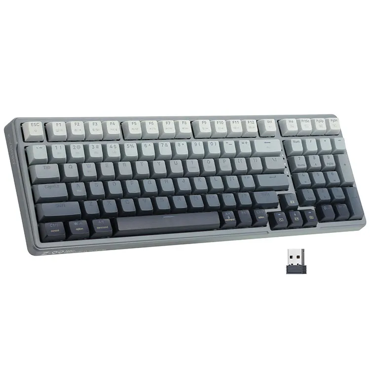 Clavier mécanique sans fil Bluetooth 2.4G 94 touches