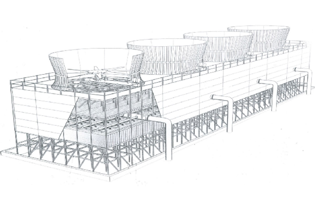 Ning Coal Cooling Tower Project