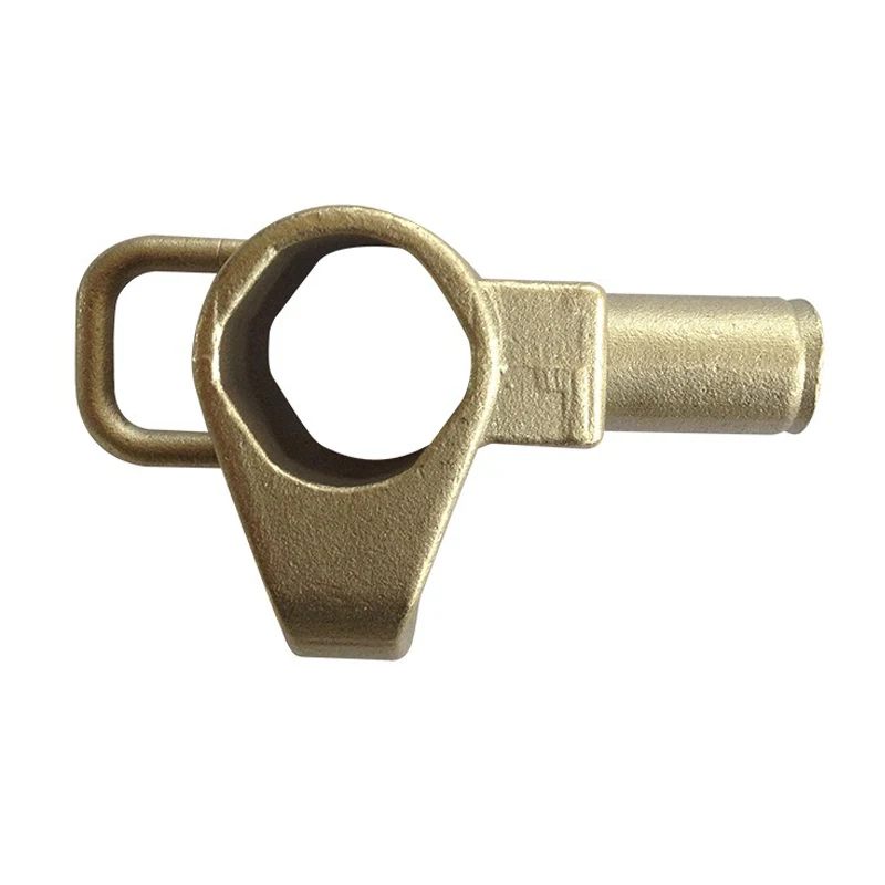 Hook Handle Fittings Sand Casting Brass Parts