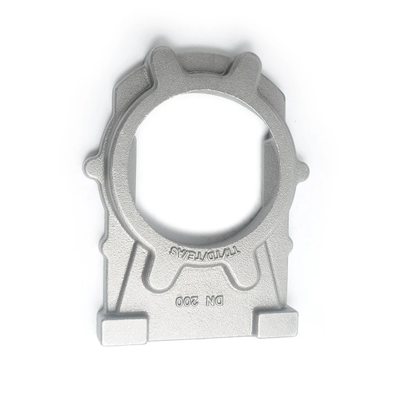 Mga Mechanical Fittings End Cap Sand Casting Mga Bahagi ng Cast Iron