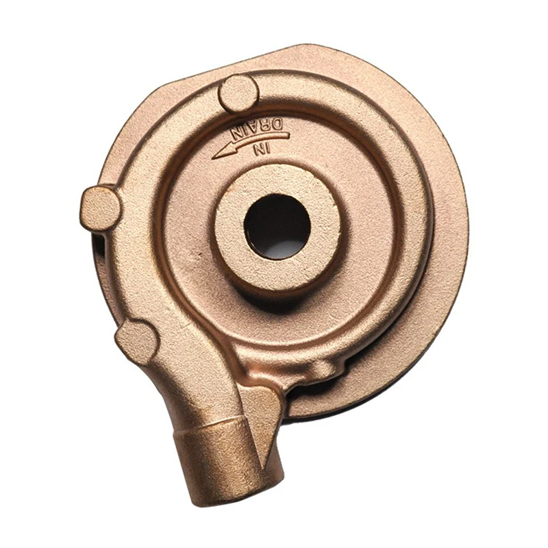 Motor Scroll Disk Gravity Casting Copper Parts