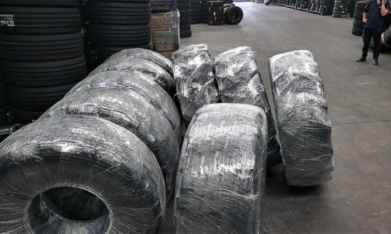 Shipment of Wheel Loader Tires with Robust Packaging Ensures Quality and Safety