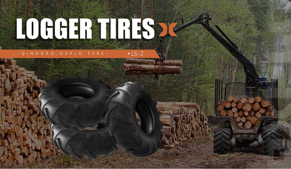 Logging Skidder LS-2 Tire