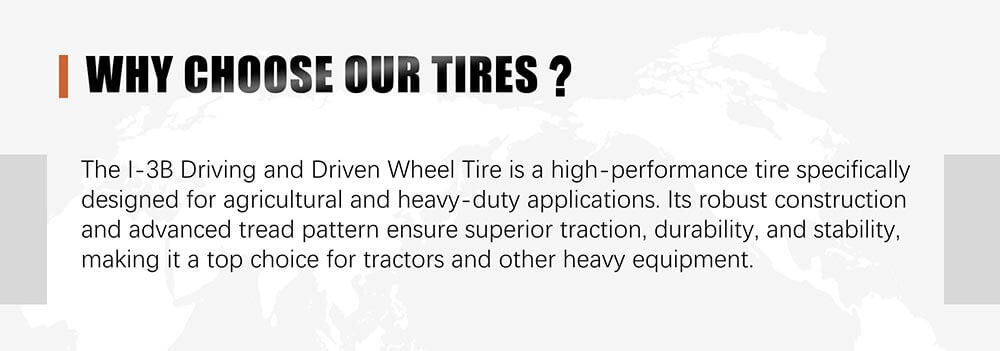 Implement I-3B Driving And Driven Wheel Tire
